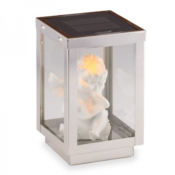 Solarna sveča Vestina Levana 1000 dni - angelček bere